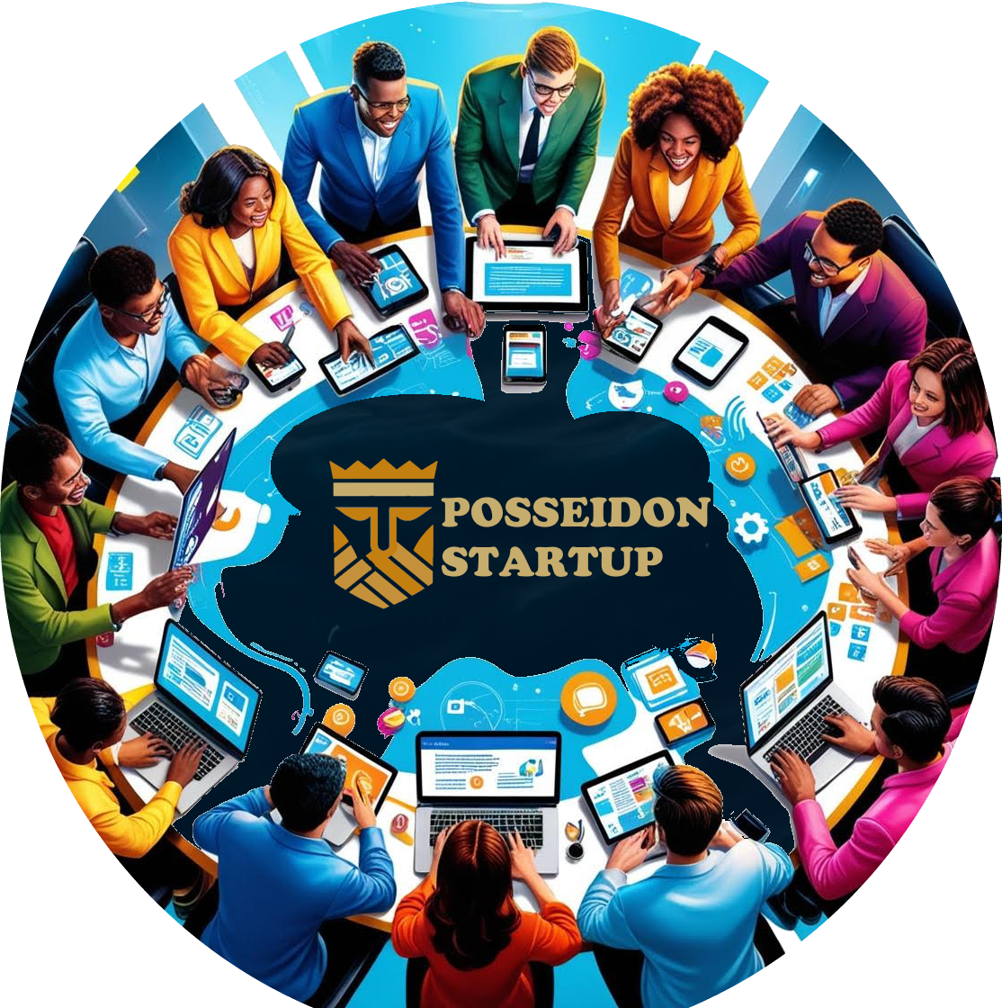 Logo da Posseidon